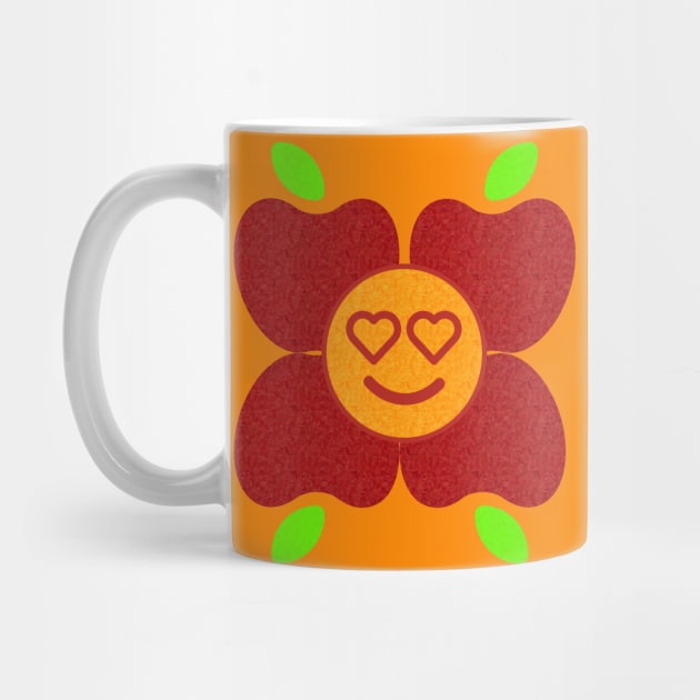 Love Apples and Oranges Flower by TeachUrb